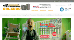 Desktop Screenshot of newairconditionerorlando.com